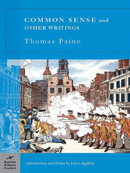 Title details for Common Sense and Other Writings (Barnes & Noble Classics Series) by Thomas Paine - Available